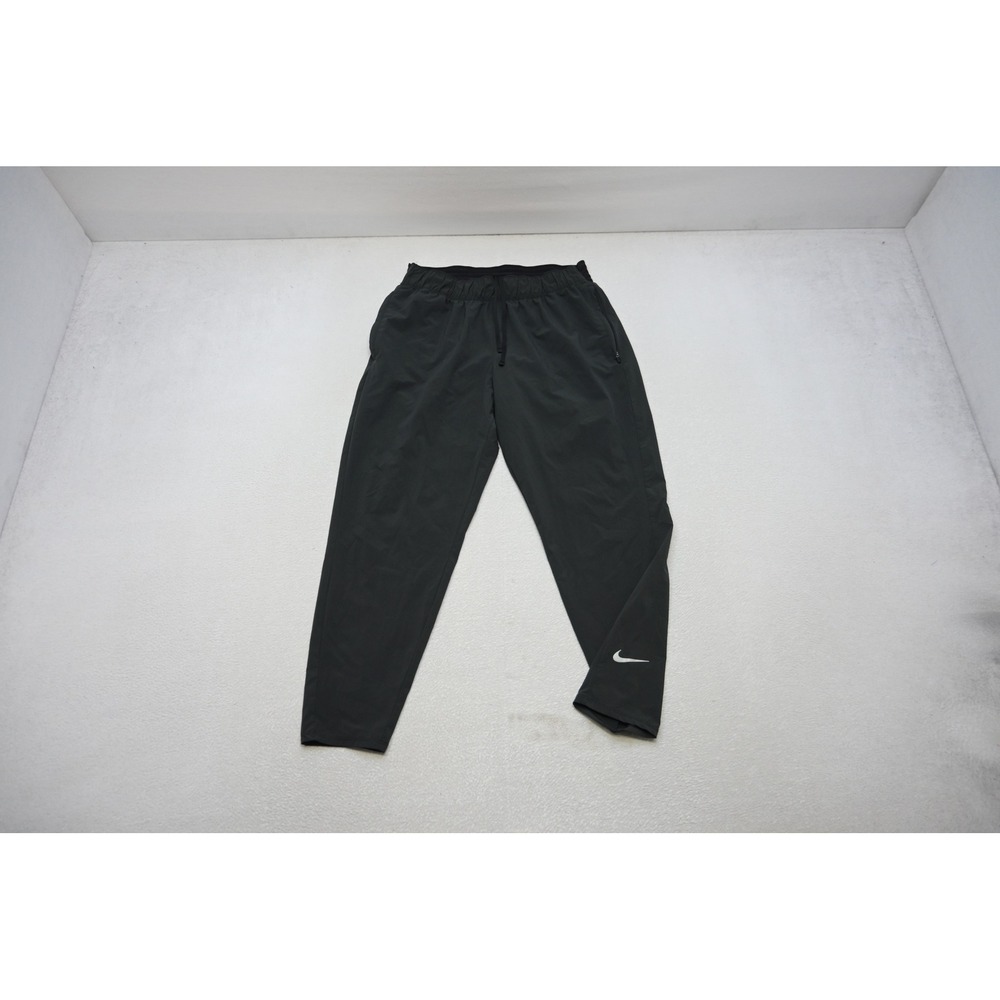 Nike Activewear Pants Women Large Tapered Drawstring Zipper Pockets Excellent
